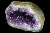 Purple Amethyst Geode - Uruguay #83542-1